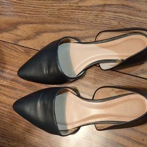 Size 9.5 A New Day (target) pointy-toe black flats